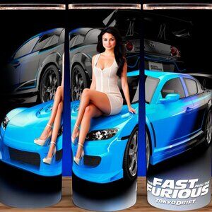 Neela - Fast and Furious Tokyo Drift - Mazda RX7 Cup Mug Tumbler 20oz